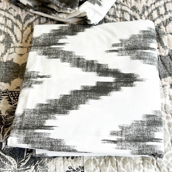 Two Twins Duvet Chevron-motif bedding from Dwell, West Elm - Picture 9 of 15